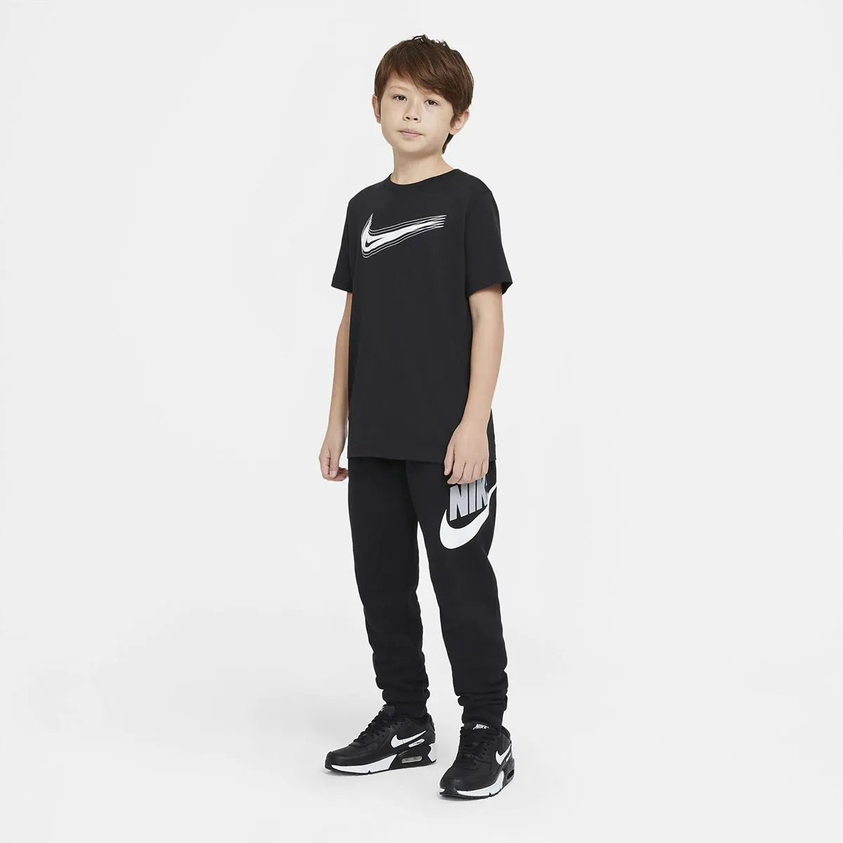 Nike Sportswear Big Kids' Swoosh T-Shirt DC7797-011