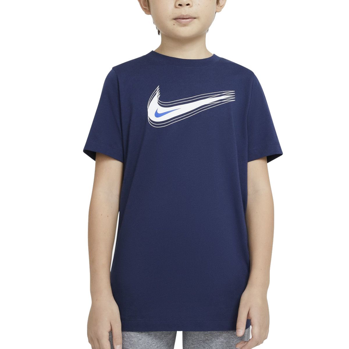 Nike Sportswear Big Kids' Swoosh T-Shirt DC7797-410