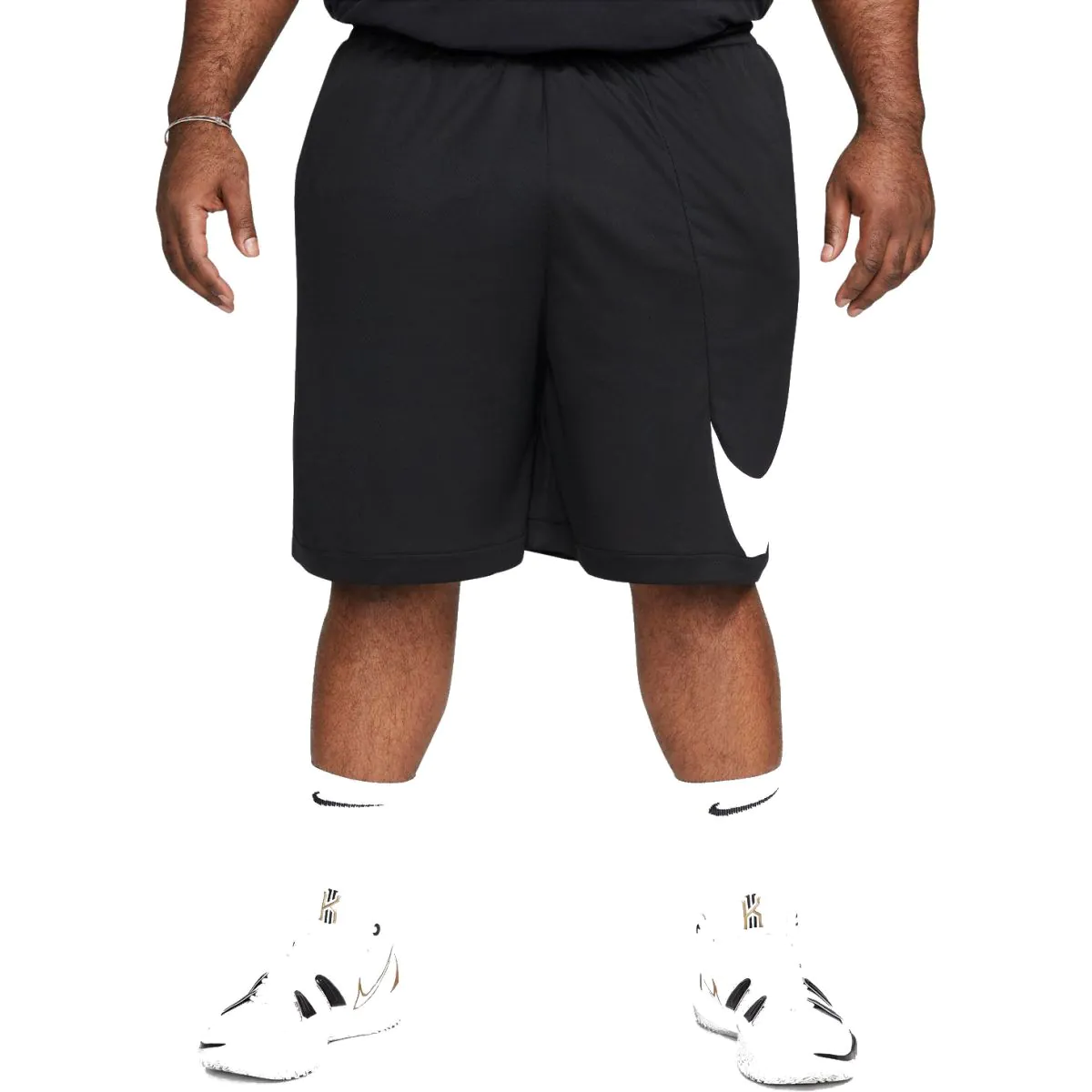 Nike Dri-FIT HBR Mesh Basketball Shorts Mens Shorts Black DH6763