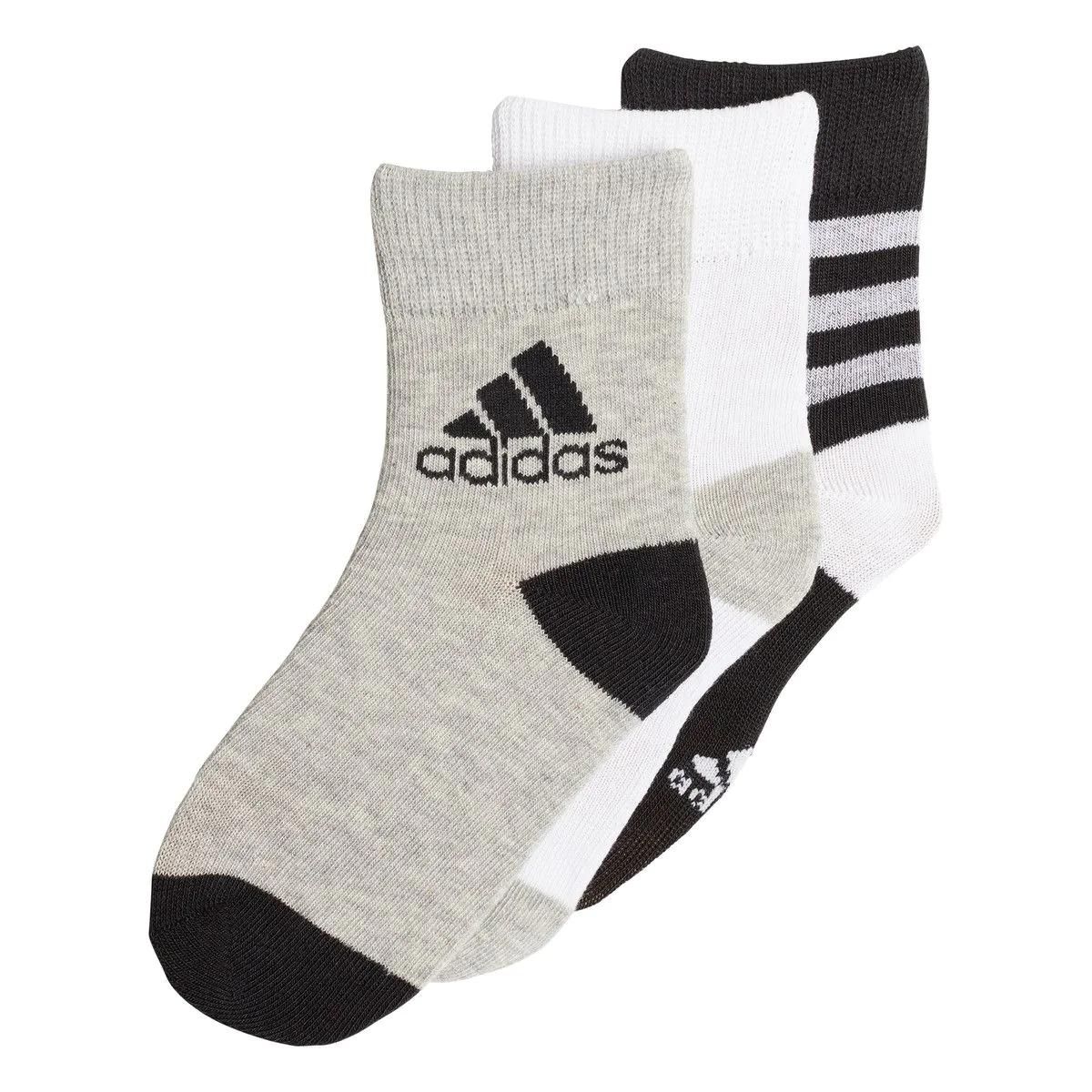 Adidas 3 Pairs Kid's Ankle Socks DJ2266