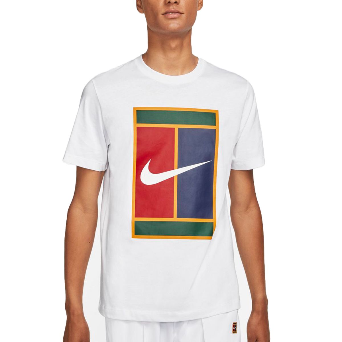 NikeCourt Men's Logo Tennis T-Shirt DM8424-100