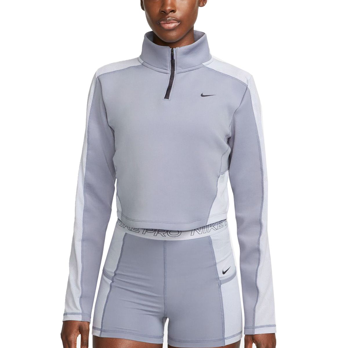 Nike Dri-FIT Long-Sleeve 1/4-Zip Women's Training Top DX0065
