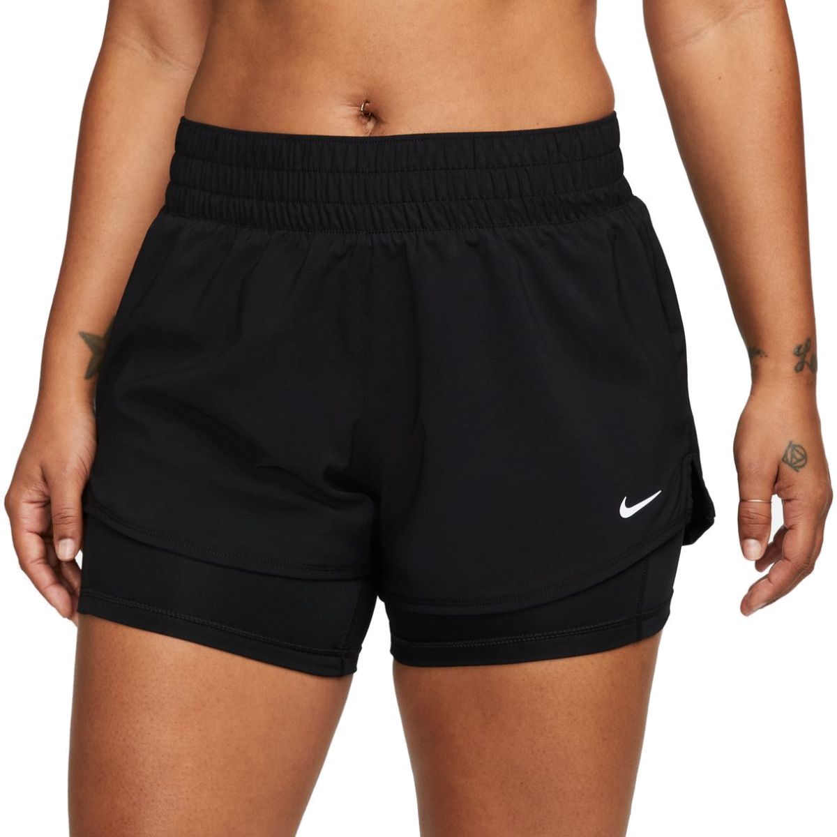 Nike Dri-FIT One Women's Mid-Rise 3in 2-in-1 Shorts DX6012-0