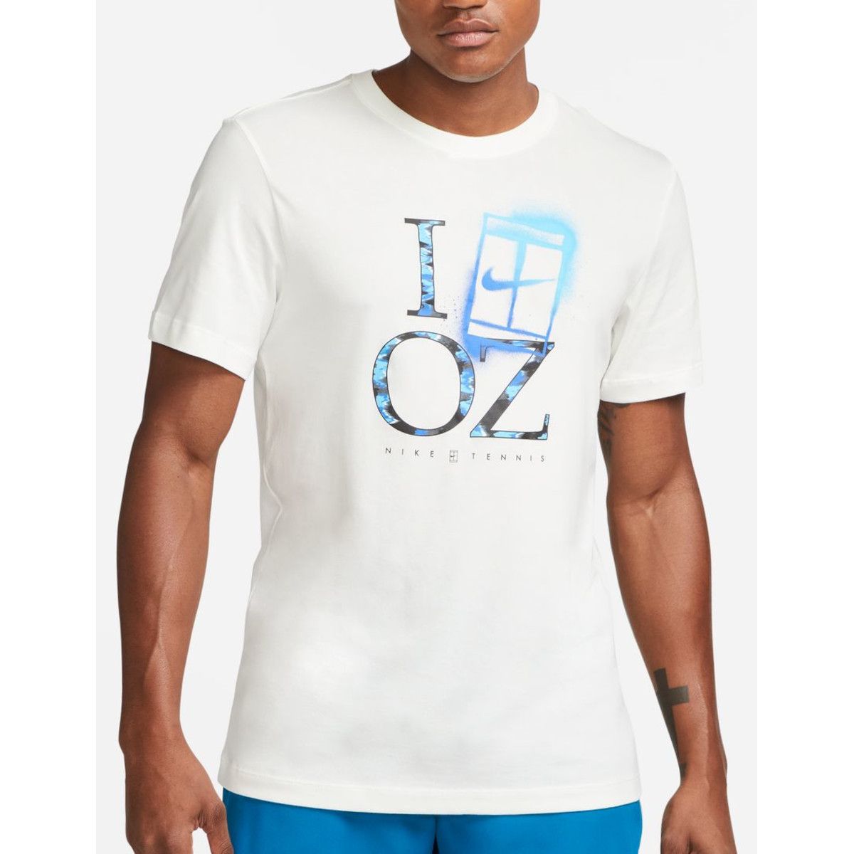 NikeCourt Dri-FIT Men's Tennis T-Shirt DZ2635-133