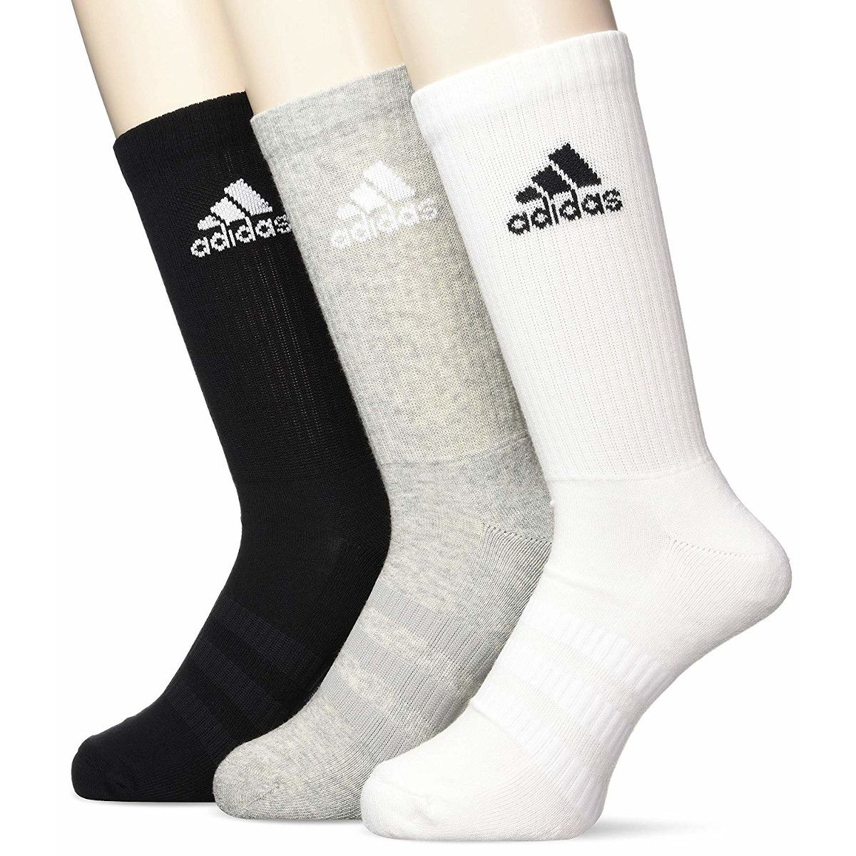 adidas Cushioned Crew Sports Socks x 3 DZ9355
