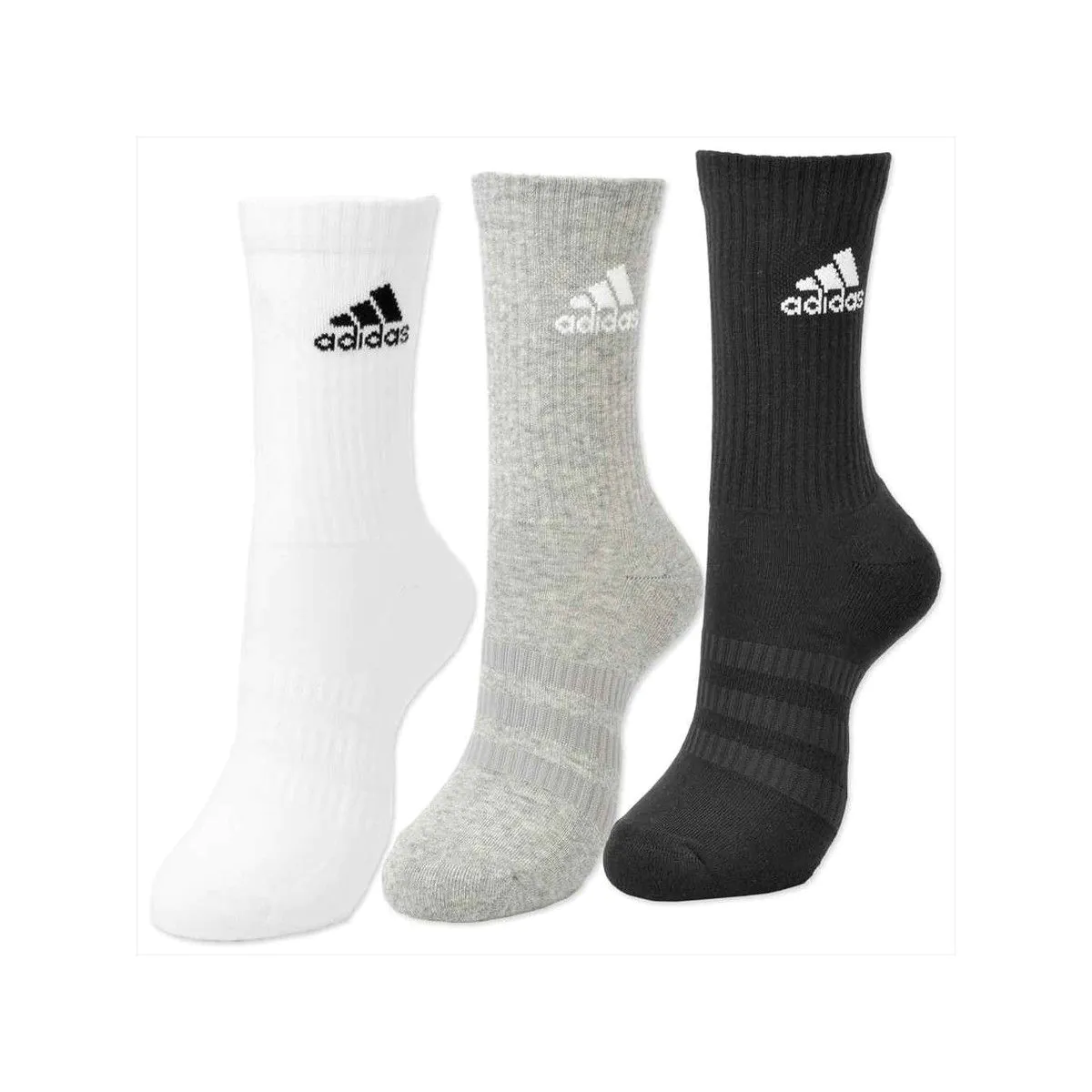 adidas Cushioned Crew Sports Socks x 3 DZ9355
