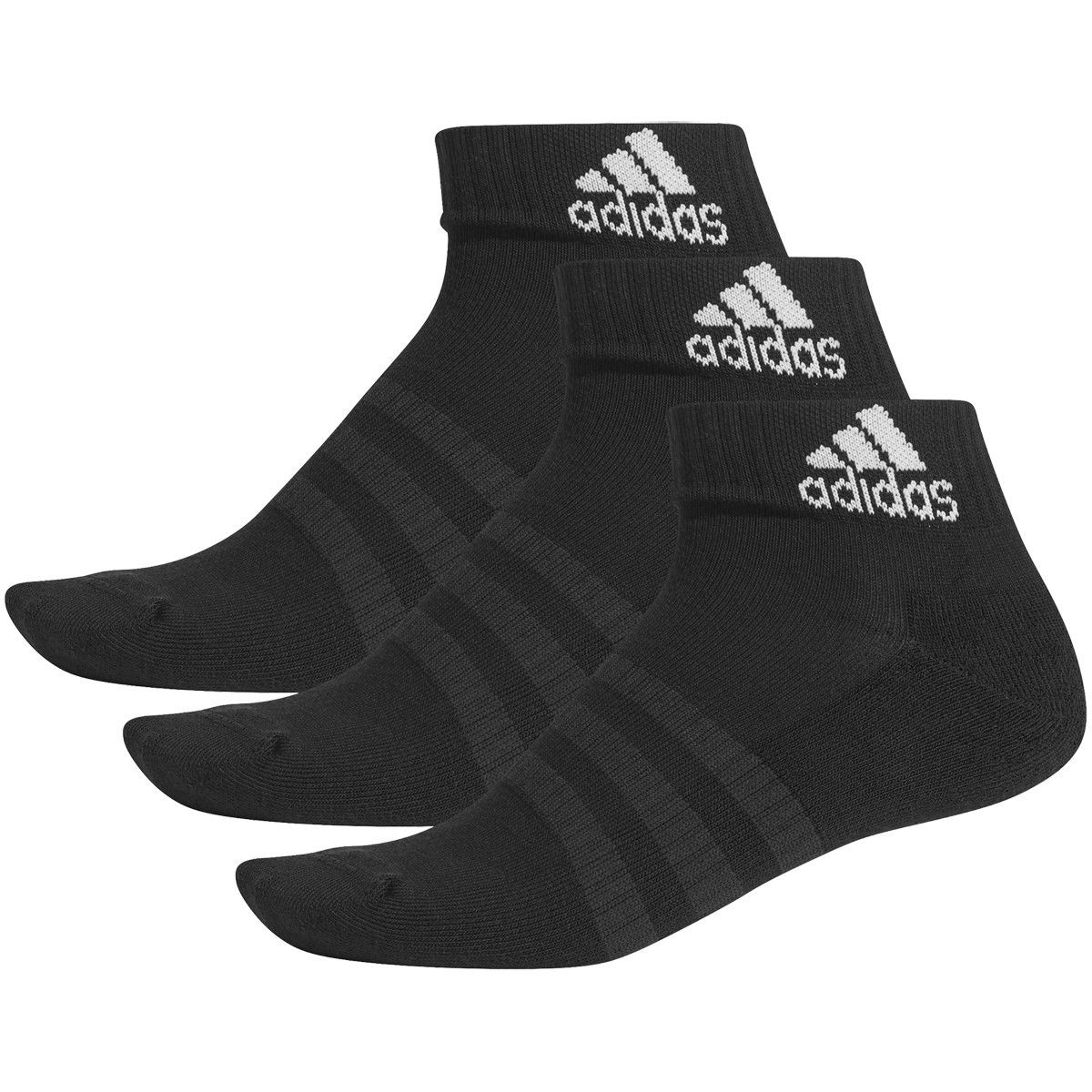 adidas Performance Cusion Ankle Socks - 3 Pair DZ9379