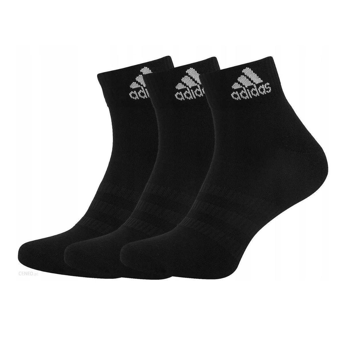 adidas Performance Cusion Ankle Socks - 3 Pair DZ9379