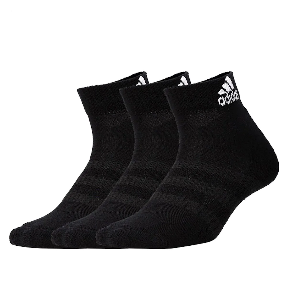 adidas Performance Cusion Ankle Socks - 3 Pair DZ9379
