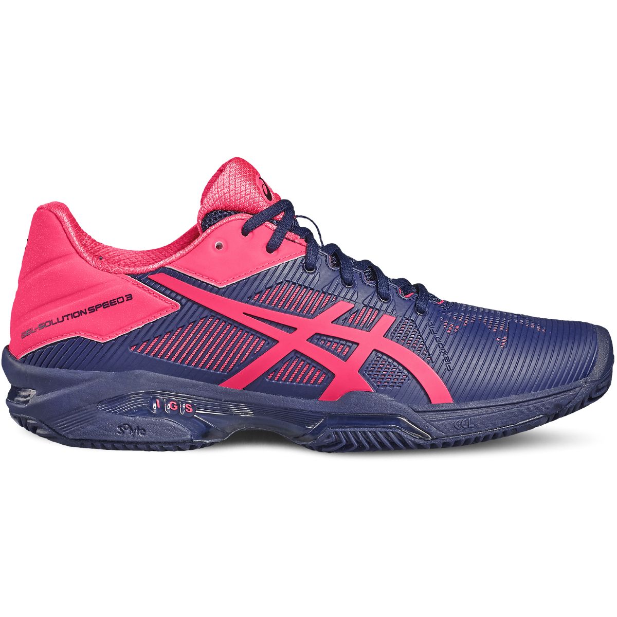 Asics Gel Solution Speed 3 Clay Women's Tennis Shoes E651N-4
