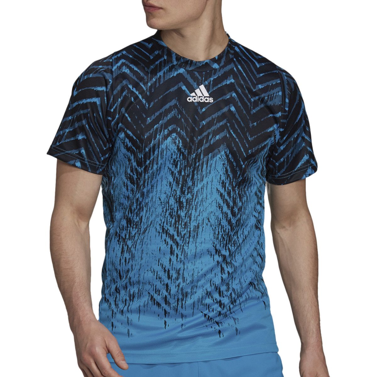 adidas Freelfit Printed Primeblue Men's Tennis Tee GT7817