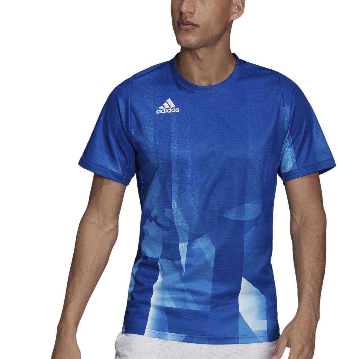 adidas Freelift Tokyo Printed Men's Tennis T-Shirt H13644