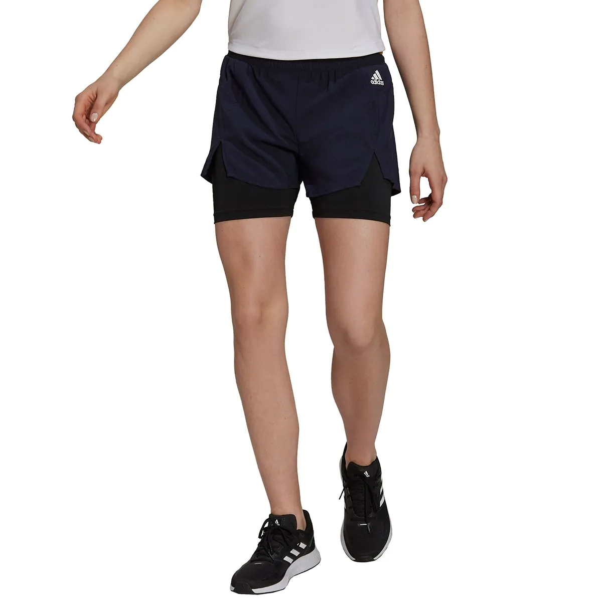 adidas Primeblue Designed To Move 2 in 1 Women's Sport Short