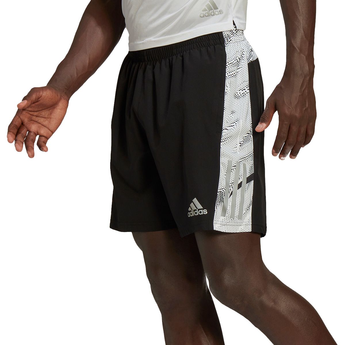 adidas Own The Run Tiger Camo Men's Running Shorts HC0414-7
