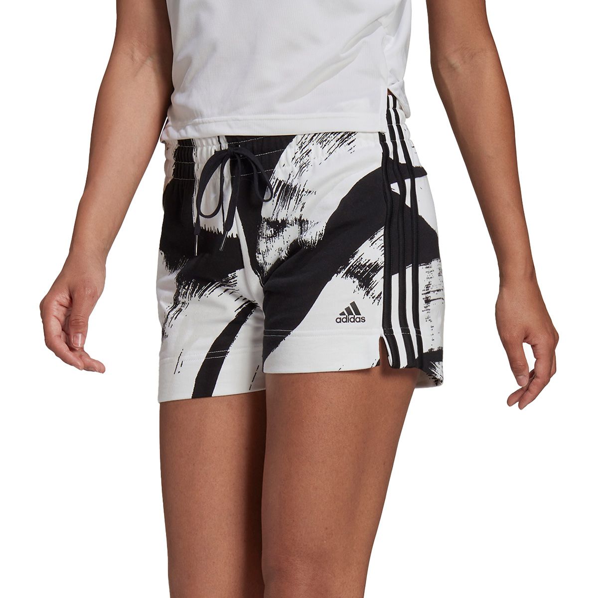 adidas Essentials Print 3-Stripes Women's Shorts HD9321