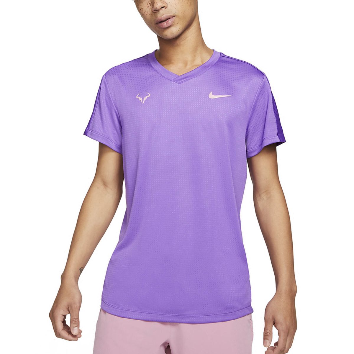 Rafa Challenger Men's Short-Sleeve Tennis Top CV2572-528
