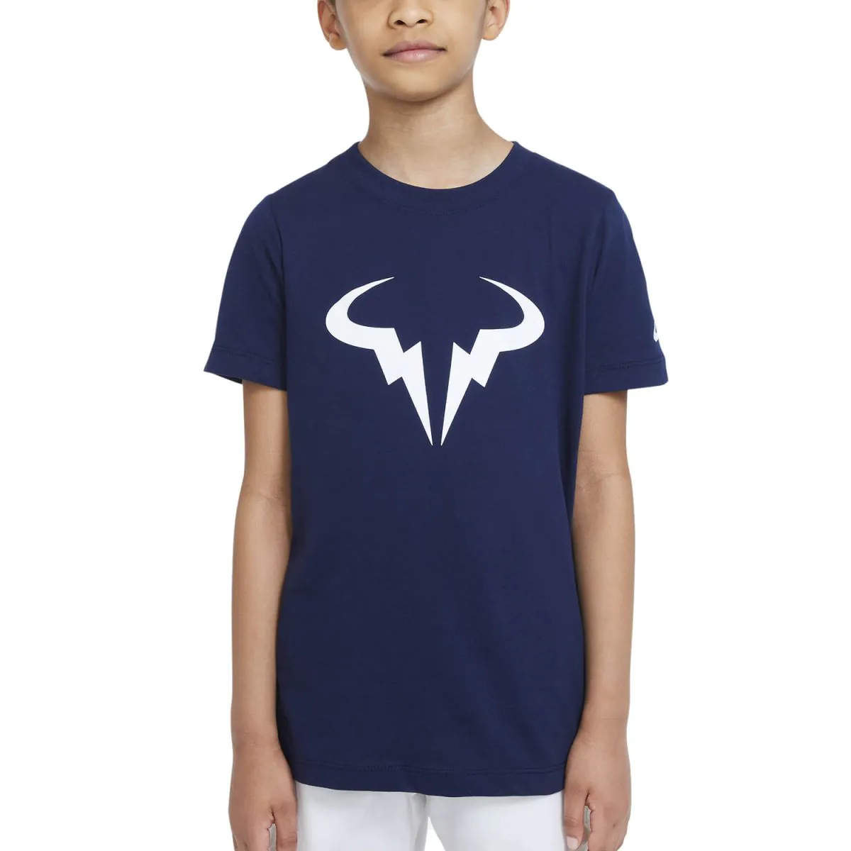 NikeCourt Dri-FIT Rafa Big Kids' Tennis T-Shirt DJ2591-451