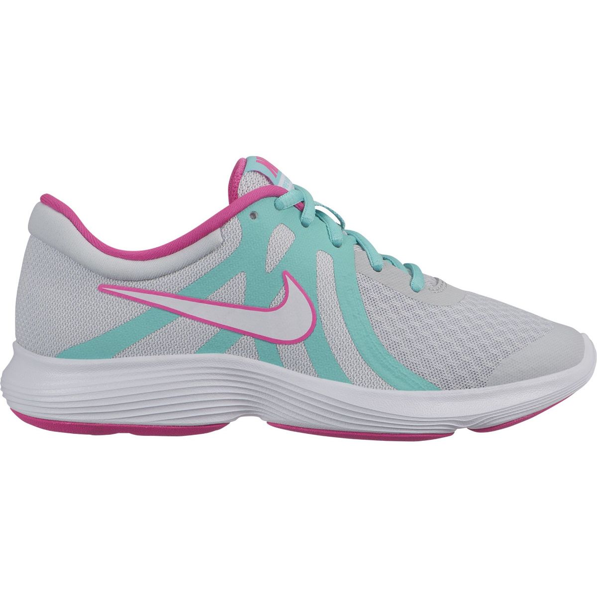 Nike Revolution 4 Aqua Girl's Running Shoes (GS) AV5131-001