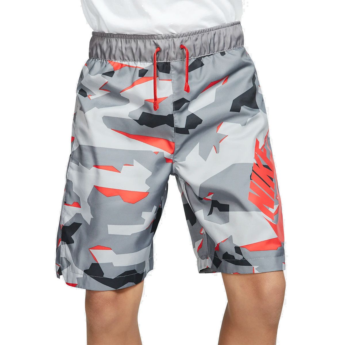 Nike Sportswear Big Kid's (Boy's) Woven Camo Shorts CI0050-0