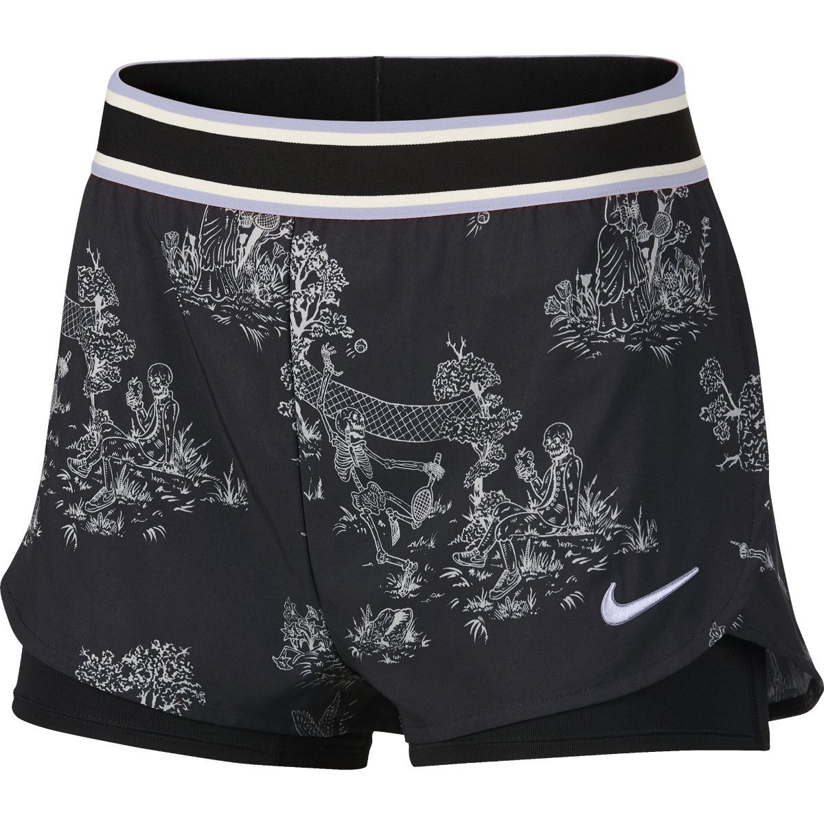 NikeCourt Flex Printed Women's Tennis Shorts AO0346-010