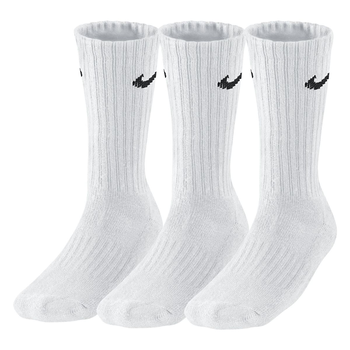 Nike Value Cotton Crew Socks (3 Pair) SX4508-101
