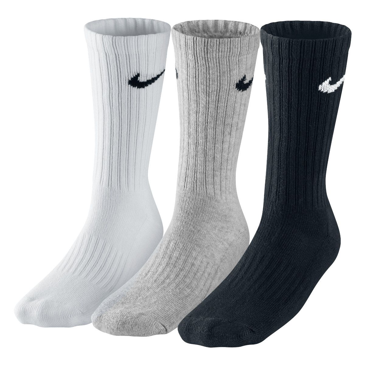 Nike Value Cotton Crew Socks (3 Pair) SX4508-965