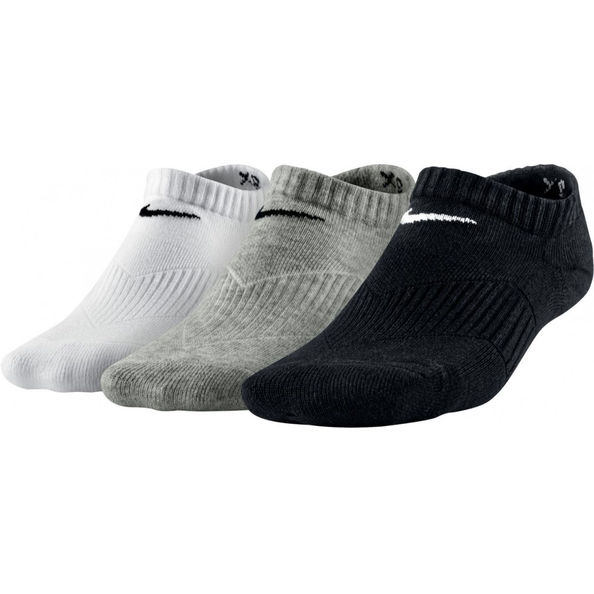 Nike Cotton Cushion No-Show Kids' Sport Socks x 3 SX4721-967